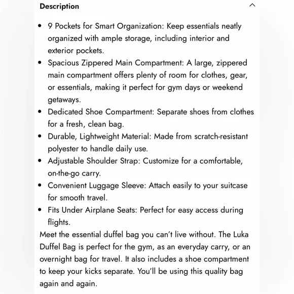 Calpak - Luka Duffel in Chocolate - Picture 6 of 9